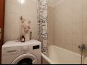 Apartementen Jozo - with terrace : A1(2+2) Omis - Riviera Omis  - Appartement - A1(2+2): badkamer met toilet