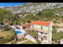 Apartementen Bruno - modern apartment with pool: A1(4+2) Ostrvica - Riviera Omis  - huis