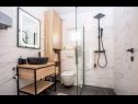 Apartementen Bruno - modern apartment with pool: A1(4+2) Ostrvica - Riviera Omis  - Appartement - A1(4+2): badkamer met toilet