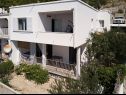 Apartementen Melissa - 150m from the beach: A1(4+2), A2(2+2) Pisak - Riviera Omis  - huis
