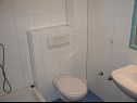 Apartementen VP SA2(2), A3(3), A4(2+3), A5(3), A6(2+2) Stanici - Riviera Omis  - Appartement - A3(3): badkamer met toilet