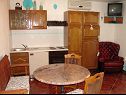 Apartementen VP SA2(2), A3(3), A4(2+3), A5(3), A6(2+2) Stanici - Riviera Omis  - Appartement - A4(2+3): keuken en eetkamer