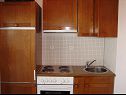 Apartementen VP SA2(2), A3(3), A4(2+3), A5(3), A6(2+2) Stanici - Riviera Omis  - Appartement - A5(3): keuken