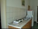 Apartementen Vedrana - 150 m from beach: A1(7+1) Sumpetar - Riviera Omis  - Appartement - A1(7+1): keuken