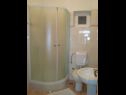 Apartementen Vedrana - 150 m from beach: A1(7+1) Sumpetar - Riviera Omis  - Appartement - A1(7+1): badkamer met toilet