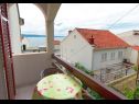 Apartementen Neva - 50m from the sea A1(2+1), A2(2+1), SA3(3) Sumpetar - Riviera Omis  - Studio-appartment - SA3(3): balkon