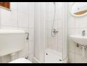 Apartementen Neva - 50m from the sea A1(2+1), A2(2+1), SA3(3) Sumpetar - Riviera Omis  - Studio-appartment - SA3(3): badkamer met toilet