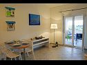 Apartementen Lea - with terrace : A1(2+2), A2(2+2) Mandre - Eiland Pag  - Appartement - A2(2+2): woonkamer
