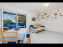Apartementen Cathy - 50m from the beach: A1(4+1), A2(4+1), A3(4+1), A4(4+1) Mandre - Eiland Pag  - Appartement - A1(4+1): eetkamer