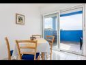 Apartementen Cathy - 50m from the beach: A1(4+1), A2(4+1), A3(4+1), A4(4+1) Mandre - Eiland Pag  - Appartement - A4(4+1): eetkamer
