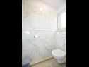 Apartementen Neve - 50 m from beach: A4(5), A5(5), A3(2+1) Mandre - Eiland Pag  - Appartement - A5(5): badkamer met toilet