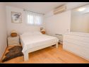 Vakantiehuizen Per H(10) Mandre - Eiland Pag  - Kroatië  - H(10): slaapkamer