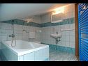Apartementen BRANO - with swimming pool A9(8+2), A10(4+2), SA11(5), SA12(5) Novalja - Eiland Pag  - Appartement - A9(8+2): badkamer met toilet