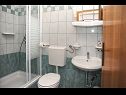Apartementen BRANO - with swimming pool A9(8+2), A10(4+2), SA11(5), SA12(5) Novalja - Eiland Pag  - Studio-appartment - SA11(5): badkamer met toilet