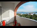 Apartementen BRANO - with swimming pool A9(8+2), A10(4+2), SA11(5), SA12(5) Novalja - Eiland Pag  - Studio-appartment - SA11(5): balkon