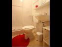Apartementen Dino - apartments with hot tub: A1(2+1), A2(2+1), A3(2+1), A4(2+1) Novalja - Eiland Pag  - Appartement - A2(2+1): badkamer met toilet
