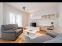 Apartementen Luka - with pool: A2(2+2) Novalja - Eiland Pag  - Appartement - A2(2+2): woonkamer
