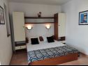 Apartementen Nives - great location: A1(6), A5(2), A6(2), A7(2), A2(4), A3(3), A4(3) Novalja - Eiland Pag  - Appartement - A5(2): slaapkamer