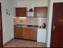 Apartementen Nives - great location: A1(6), A5(2), A6(2), A7(2), A2(4), A3(3), A4(3) Novalja - Eiland Pag  - Appartement - A6(2): keuken