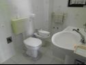 Apartementen Ivan  - 150 meters from beach: A1 Sjever(4+1), A2 Jug(4+1) Pag - Eiland Pag  - Appartement - A2 Jug(4+1): badkamer met toilet
