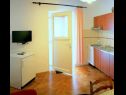 Apartementen Stjepan - 10m from beach: A1(4+1), A2(2+2), A3(2+1) Pag - Eiland Pag  - Appartement - A3(2+1): keuken en eetkamer