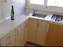 Apartementen Ena - seaview: SA1(2), SA2(2) Pag - Eiland Pag  - Studio-appartment - SA1(2): keuken