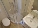 Apartementen Ena - seaview: SA1(2), SA2(2) Pag - Eiland Pag  - Studio-appartment - SA2(2): badkamer met toilet