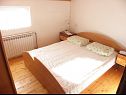Apartementen Zdrave - near beach: A1(3), A2(2+1), A3(3+1), A4(3), A5(3), A6(5+1), A7(5+1) Vlasici - Eiland Pag  - Appartement - A6(5+1): slaapkamer