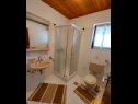 Apartementen Anastazio -200m from sea: A1(6), A2(4), A3(4) Dobropoljana - Eiland Pasman  - Appartement - A3(4): badkamer met toilet