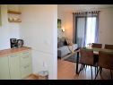 Apartementen Maja - peaceful and quiet location A1(4+1), A2(2+2) Dobropoljana - Eiland Pasman  - Appartement - A2(2+2): keuken en eetkamer