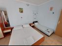 Apartementen Bor - 20 meters from beach: SA3(2+1), A1(4+1), A2(4+1) Kraj - Eiland Pasman  - Studio-appartment - SA3(2+1): slaapkamer