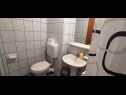 Apartementen Davor - with parking; A2(2+2), A5(2+2), A6(2+2), A7(2), A8(6) Zdrelac - Eiland Pasman  - Studio-appartment - A7(2): badkamer met toilet