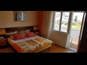 Apartementen Miljenko - 150 m from beach: A2(2+1) Banjol - Eiland Rab  - Appartement - A2(2+1): slaapkamer