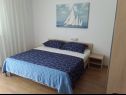 Apartementen Frane - 20 m from beach: A1(6+1) , A2(5)  Barbat - Eiland Rab  - Appartement - A1(6+1) : slaapkamer