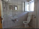 Apartementen Ren - 150 m from beach: A3(2+1) Kampor - Eiland Rab  - Appartement - A3(2+1): badkamer met toilet