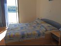 Apartementen Ren - 150 m from beach: A3(2+1) Kampor - Eiland Rab  - Appartement - A3(2+1): slaapkamer