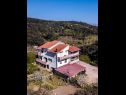 Apartementen Davorka - with sea view: A1(4+1), A2(4+1) Kampor - Eiland Rab  - huis