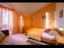 Apartementen Davorka - with sea view: A1(4+1), A2(4+1) Kampor - Eiland Rab  - Appartement - A2(4+1): slaapkamer