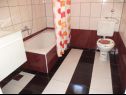 Apartementen Grga - 300m to the sea: A1(4), A2(2), A3(2), A4(2), A5(4), A6(4) Lopar - Eiland Rab  - Appartement - A1(4): badkamer met toilet