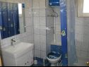 Apartementen Grga - 300m to the sea: A1(4), A2(2), A3(2), A4(2), A5(4), A6(4) Lopar - Eiland Rab  - Appartement - A5(4): badkamer met toilet