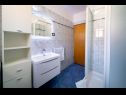 Apartementen BePa - 200 m from sandy beach: A1(5), A2(6), A3(5), A4(5) Lopar - Eiland Rab  - Appartement - A4(5): badkamer met toilet