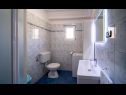 Apartementen BePa - 200 m from sandy beach: A1(5), A2(6), A3(5), A4(5) Lopar - Eiland Rab  - Appartement - A4(5): badkamer met toilet