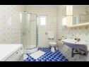 Apartementen Nedo - private parking: A1(6) Supetarska Draga - Eiland Rab  - Appartement - A1(6): badkamer met toilet
