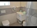 Apartementen Mario - 150m from sea: A1(2), A2(4), A3 deluxe(4), R(2) Supetarska Draga - Eiland Rab  - Appartement - A1(2): badkamer met toilet