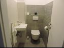 Apartementen Mario - 150m from sea: A1(2), A2(4), A3 deluxe(4), R(2) Supetarska Draga - Eiland Rab  - Appartement - A3 deluxe(4): toilet