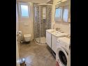 Apartementen Mario - 150m from sea: A1(2), A2(4), A3 deluxe(4), R(2) Supetarska Draga - Eiland Rab  - Appartement - A2(4): badkamer met toilet