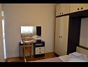 Apartementen Zdravko - comfortable & close to the sea: A1(4), A2(2+1), A3(4), A4(2+1) Orebic - Schiereiland Peljesac  - Appartement - A3(4): slaapkamer