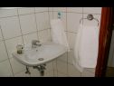 Apartementen Miho SA1(2), SA2(2), SA3(2), SA4(2) Orebic - Schiereiland Peljesac  - Studio-appartment - SA1(2), SA2(2): badkamer met toilet