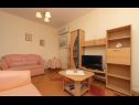 Apartementen Zdravko - comfortable & close to the sea: A1(4), A2(2+1), A3(4), A4(2+1) Orebic - Schiereiland Peljesac  - Appartement - A1(4): woonkamer