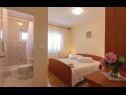 Apartementen Zdravko - comfortable & close to the sea: A1(4), A2(2+1), A3(4), A4(2+1) Orebic - Schiereiland Peljesac  - Appartement - A1(4): slaapkamer